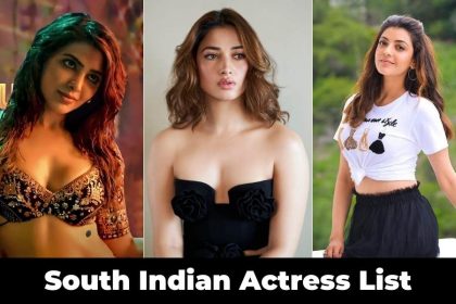 South Indian Actress Names With Photo List
