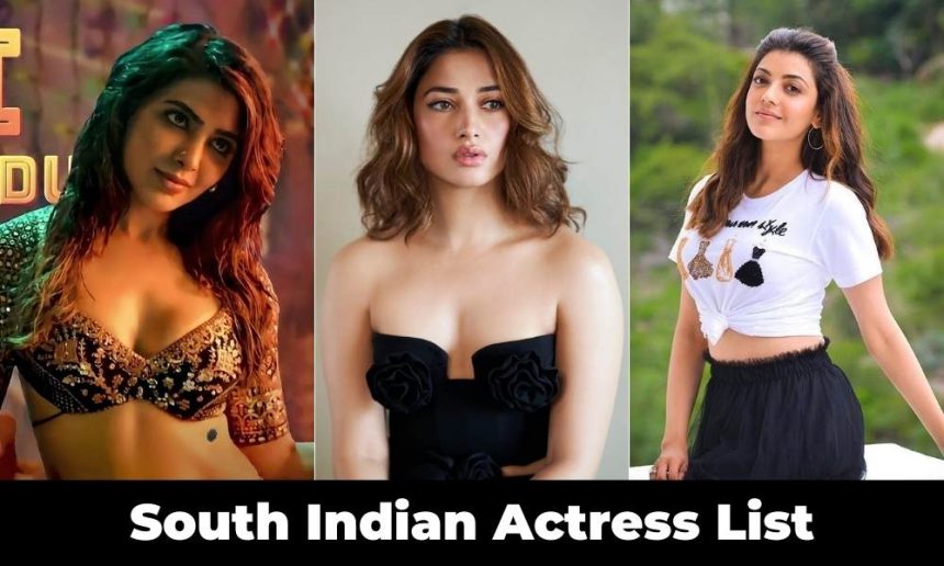 South Indian Actress Names With Photo List