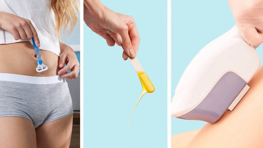 best way to remove pubic hairs